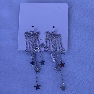 Cute star dangle earrings